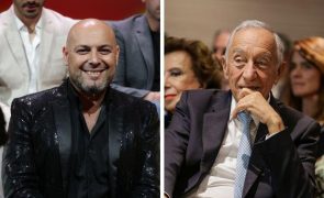 Melão Hospitalizado, recebe telefonema de Marcelo Rebelo de Sousa