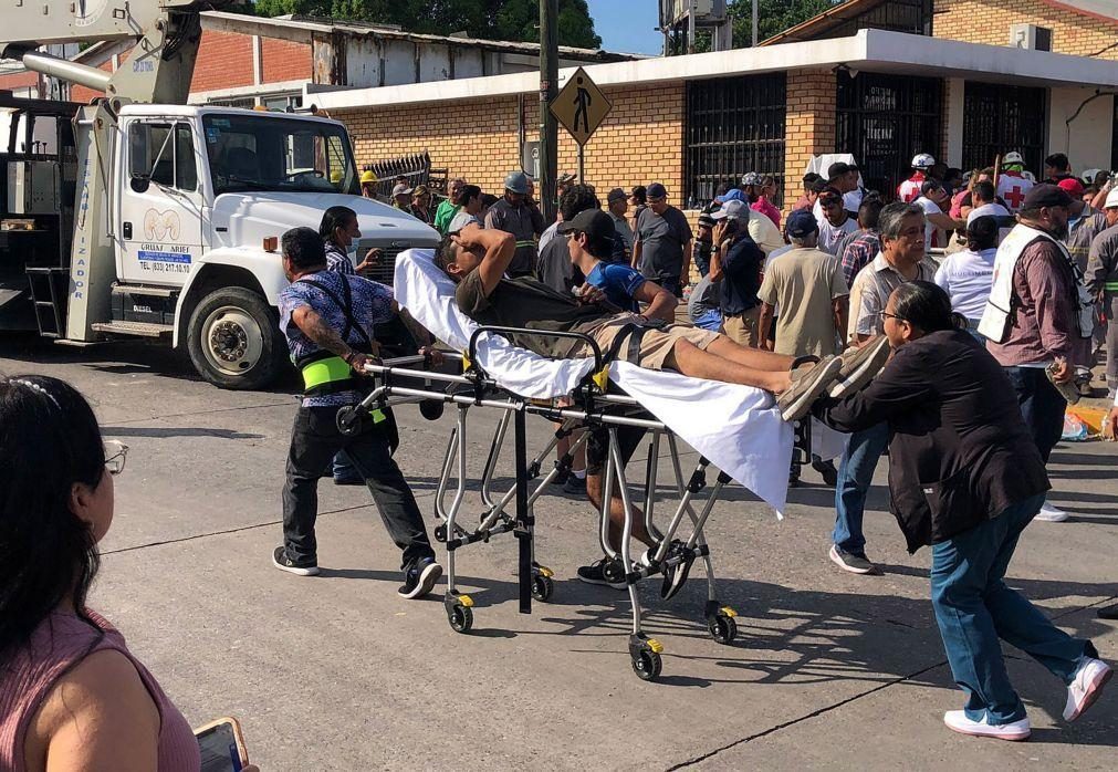 Sobe para 11 número de mortos no desabamento de uma igreja no norte do México