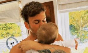 David Carreira emocionado ao ouvir o filho dizer 