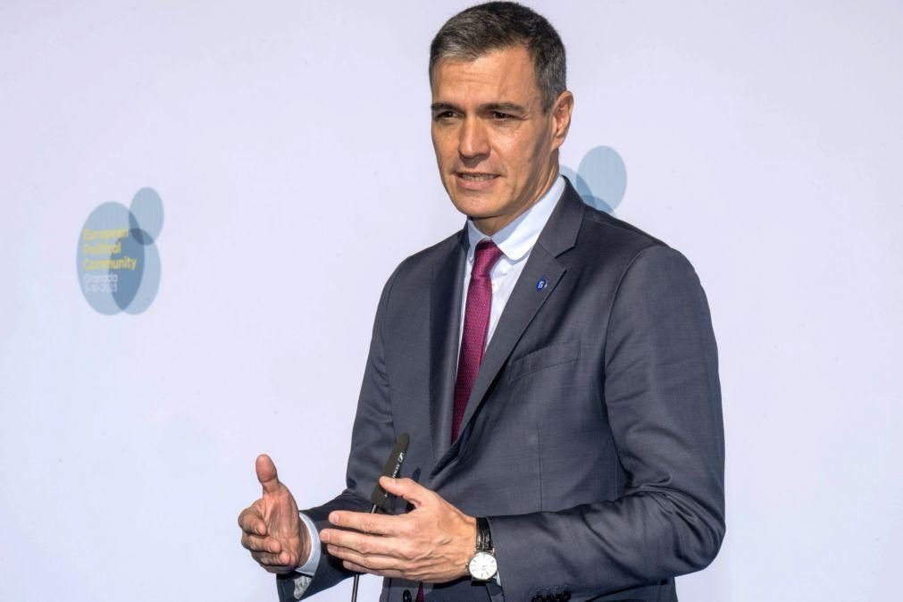 Sánchez diz que acordo sobre crises migratórias interessa a Espanha