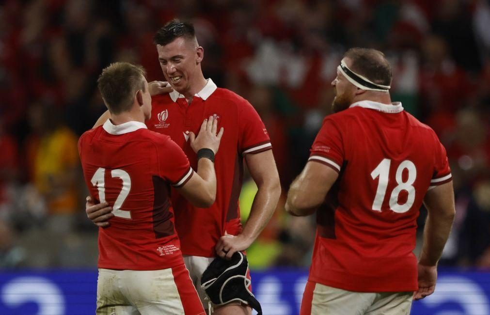 Gales vence e aumenta hipóteses de quarto lugar da 'poule' para Portugal no Mundial de râguebi
