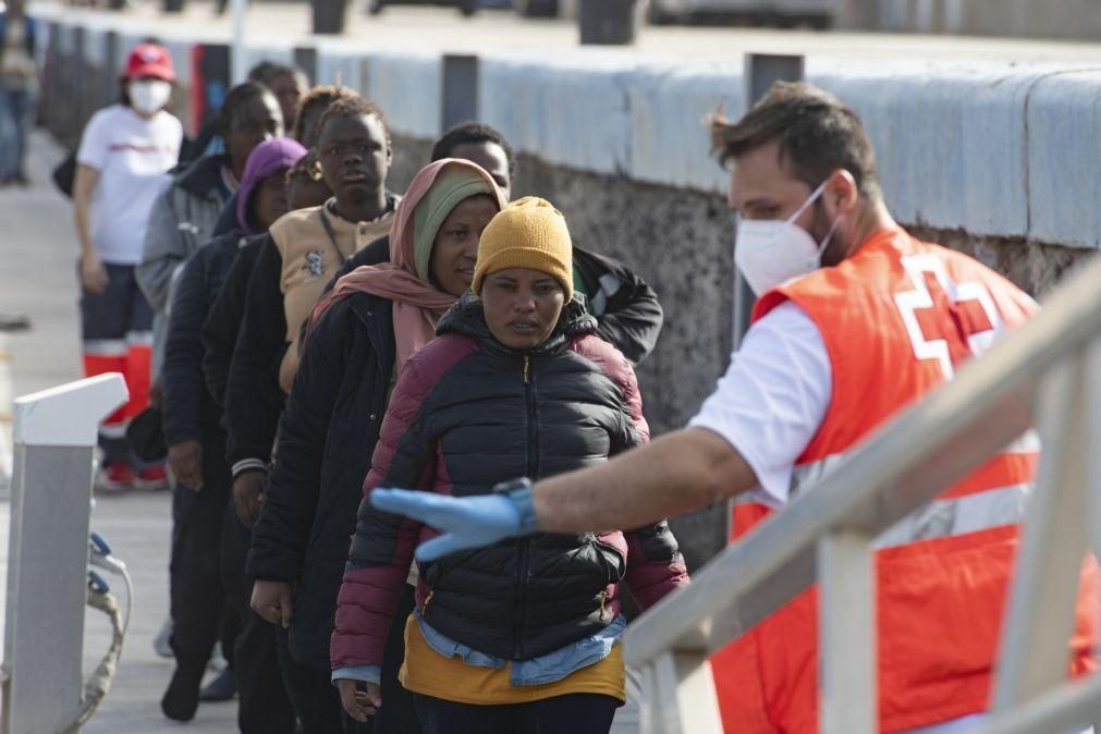 Resgatados mais de 500 migrantes nas Canárias durante o dia de hoje
