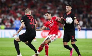 Salzburgo, adversário do Benfica na 'Champions', empata e desce a segundo