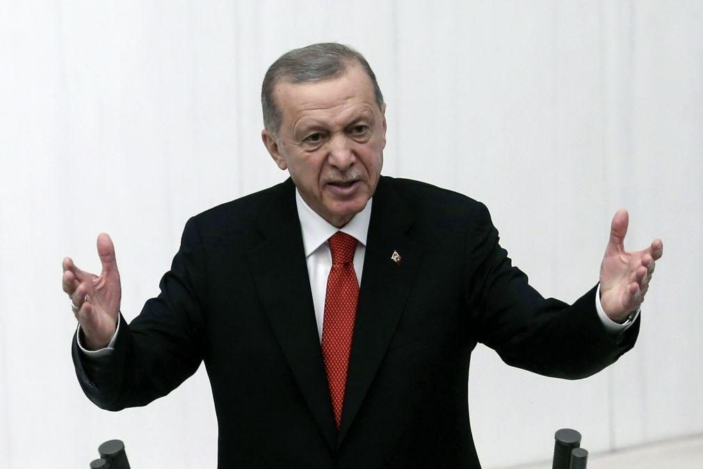 Presidente turco avisa para riscos de ataque indiscriminado em Gaza