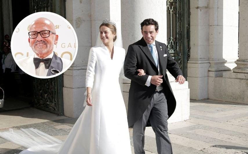 Manuel Luís Goucha Encantado com gesto da infanta Maria Francisca durante casamento