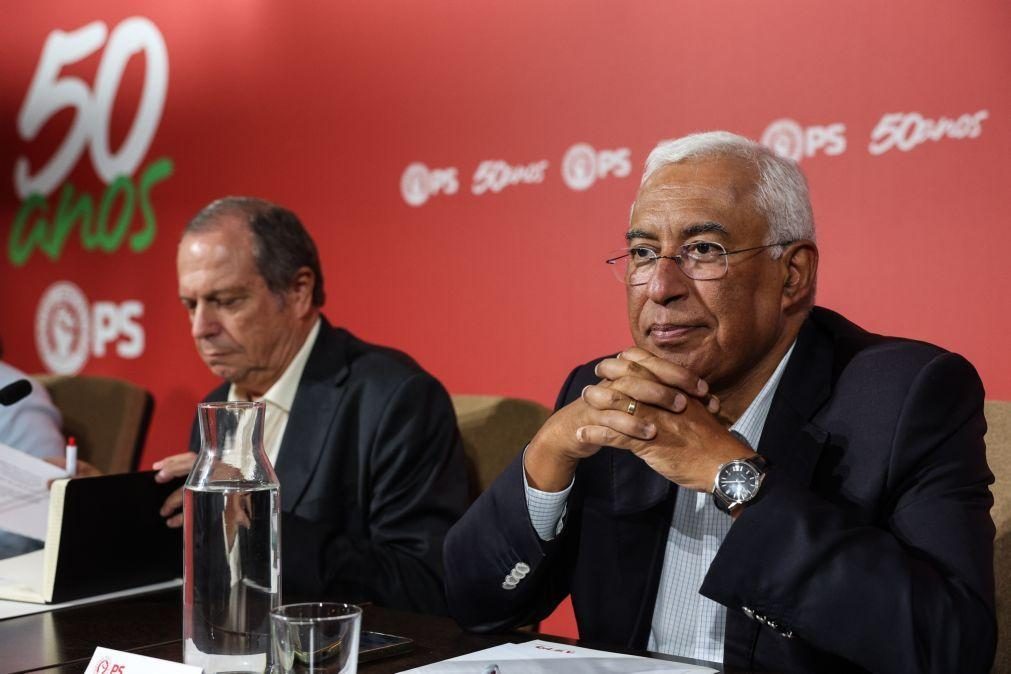 Costa disse aos deputados PS que se reúne sexta-feira com diretor executivo do SNS