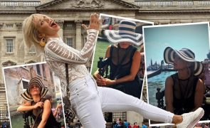 Luciana Abreu mostra fotos em Veneza para enganar seguidores