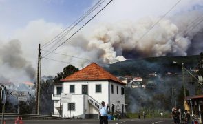 Incêndios mantêm-se na Madeira, Porto Moniz e Calheta são as situações mais complexas