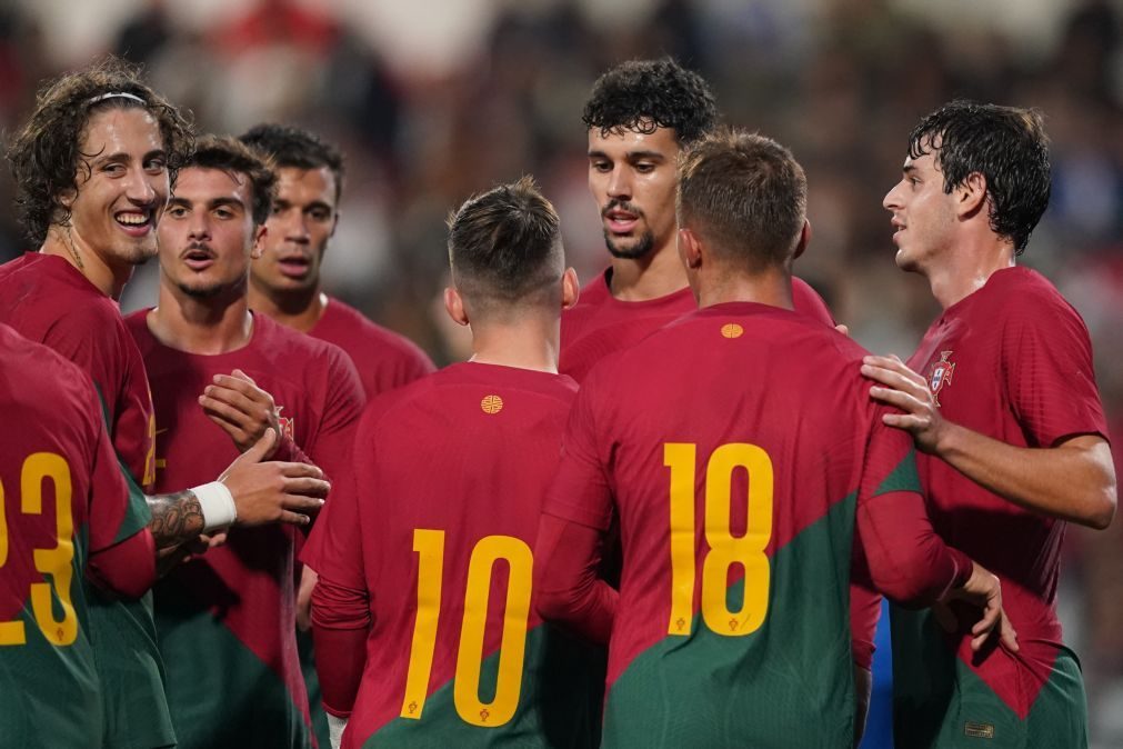 Portugal volta a golear Bielorrússia no apuramento para o Euro2025 de sub-21