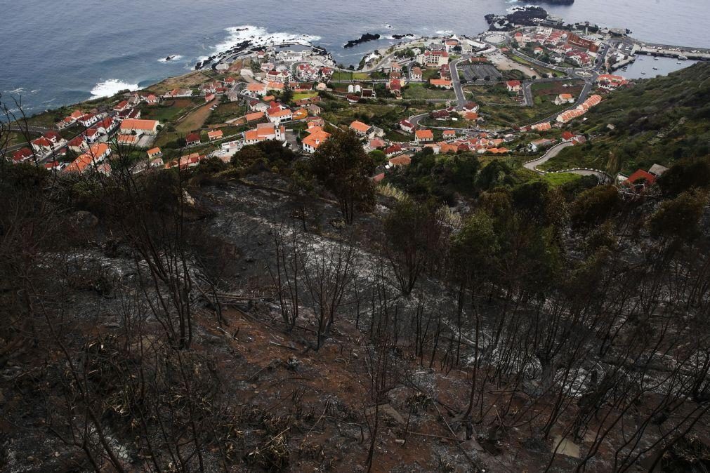 Dois fogos continuam ativos na Madeira mas estão dominados