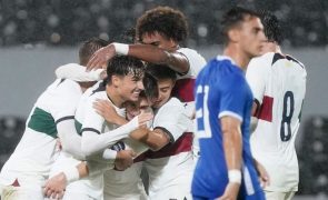 Portugal vence Grécia no apuramento para o Euro2025 de futebol de sub-21