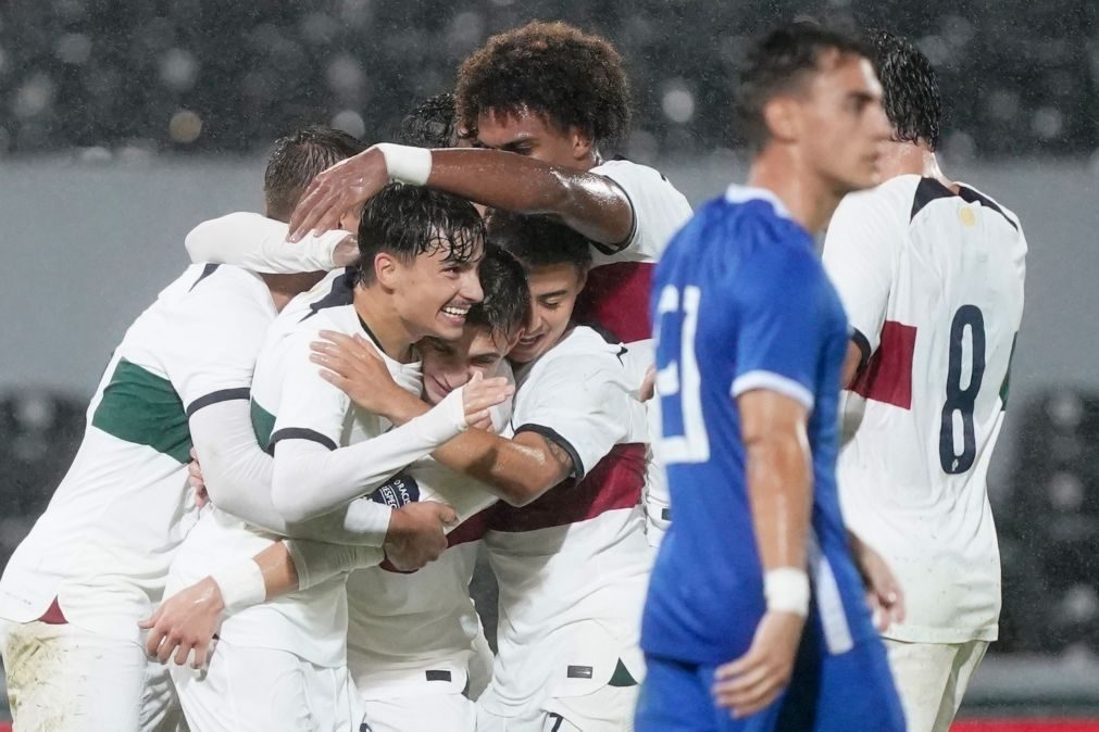 Portugal vence Grécia no apuramento para o Euro2025 de futebol de sub-21