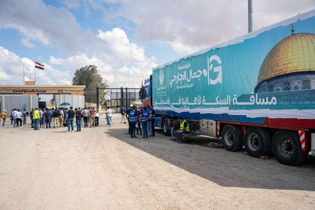 Governo de Israel autoriza entrada de ajuda humanitária em Gaza a partir do Egito
