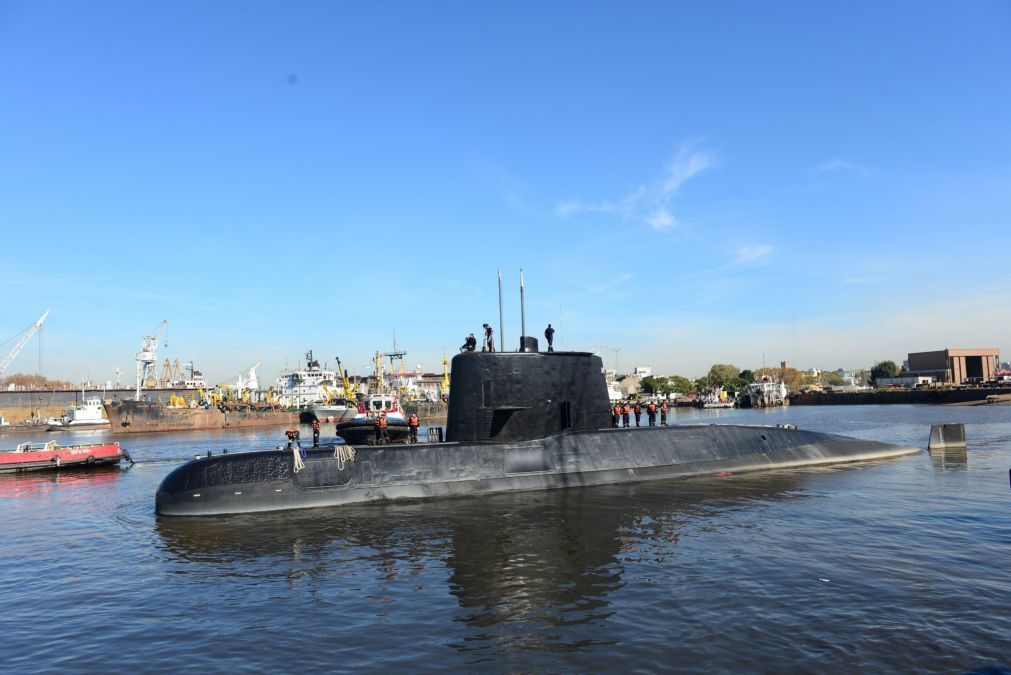 «Explosão» registada no dia do desaparecimento de submarino argentino