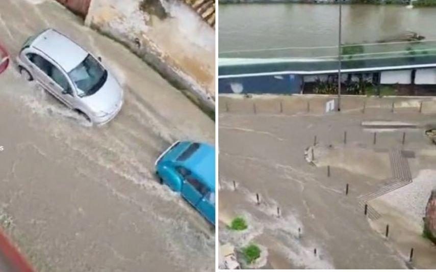 Depressão Aline Cheias e inundações: Portugal 'debaixo de água'