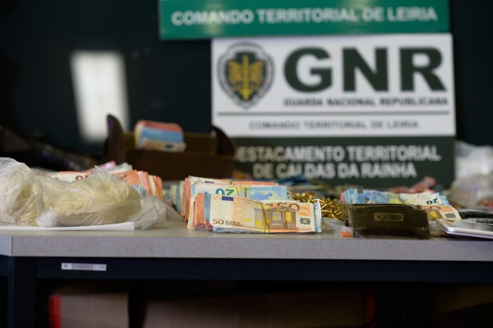 Prisão preventiva para quatro suspeitos de tráfico de droga detidos pela GNR de Leiria