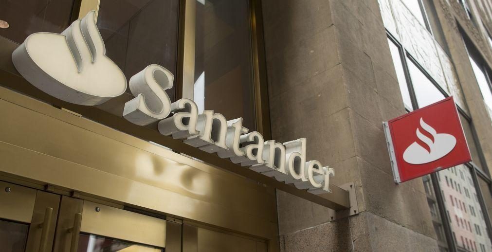 Lucros do grupo Santander sobem 11,3% para 8.143 ME até setembro