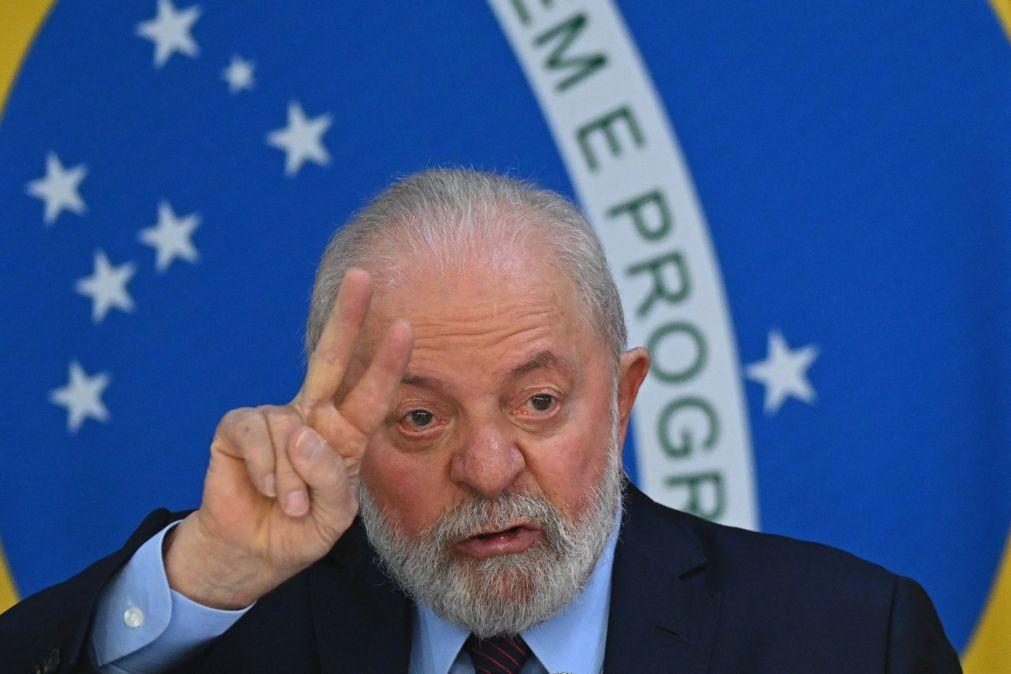 Lula acusa Netanyahu de querer 