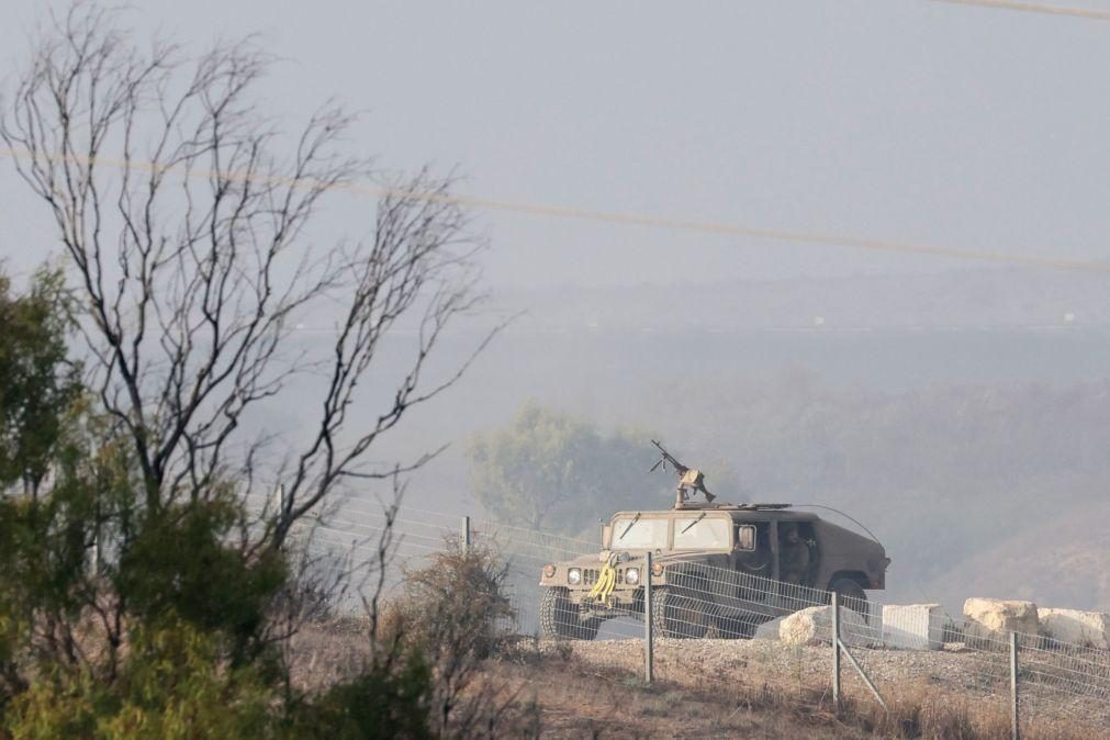 Confrontos entre tropas israelitas e milicianos do Hamas no norte de Gaza