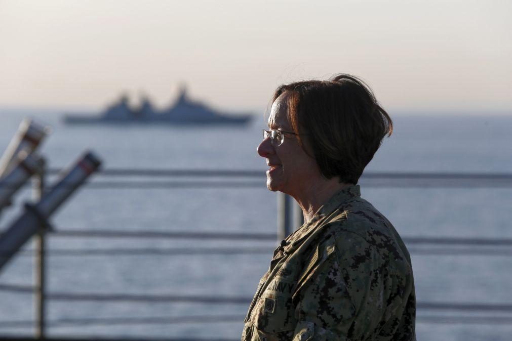 Almirante Lisa Franchetti é a primeira mulher no Estado-Maior Conjunto dos EUA