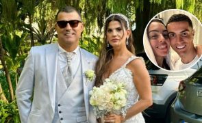 Cristiano Ronaldo E Georgina Rodríguez surpreendem Hugo Aveiro no dia do casamento