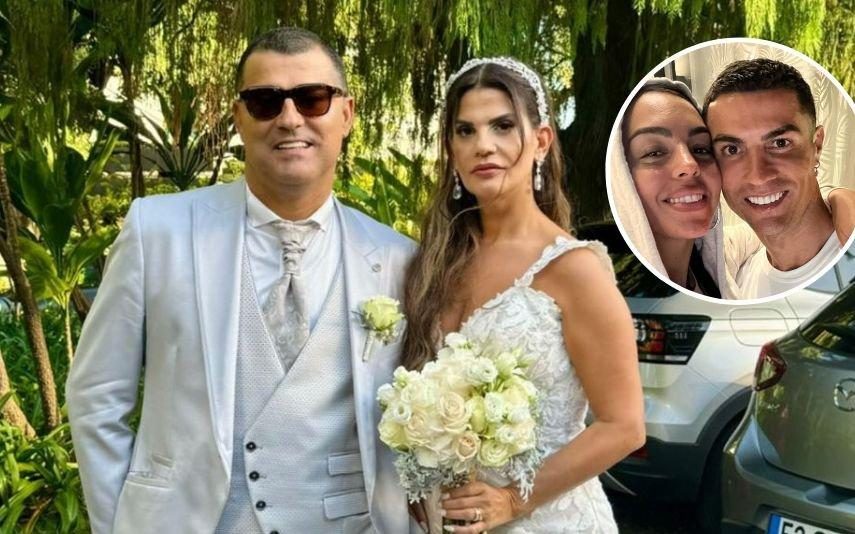 Cristiano Ronaldo E Georgina Rodríguez surpreendem Hugo Aveiro no dia do casamento