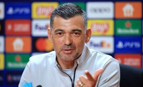 LC: Conceição desdramatiza sucessão de lesões no FC Porto