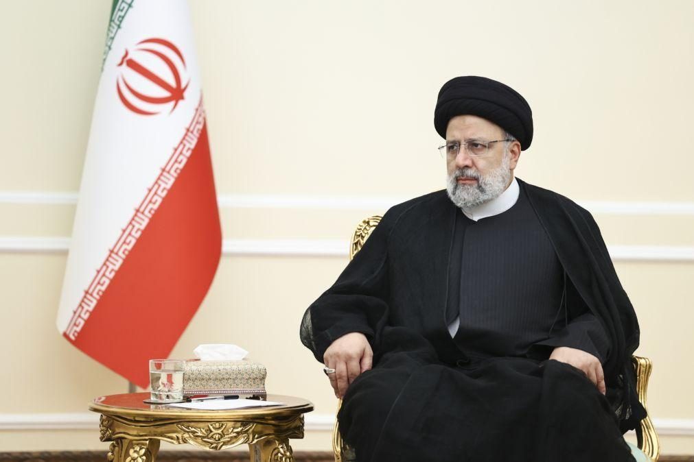 Presidente iraniano vai à Arábia Saudita para discutir a guerra na Palestina