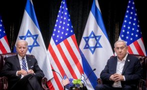 Biden e Netanyahu debatem 