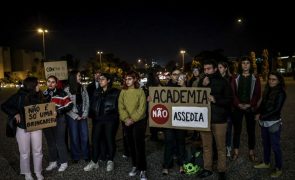 Estudantes concentraram-se em Lisboa para exigir combate sério ao assédio