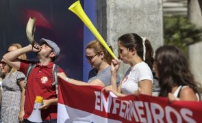 Enfermeiros mantêm greves por considerarem que problemas se mantêm