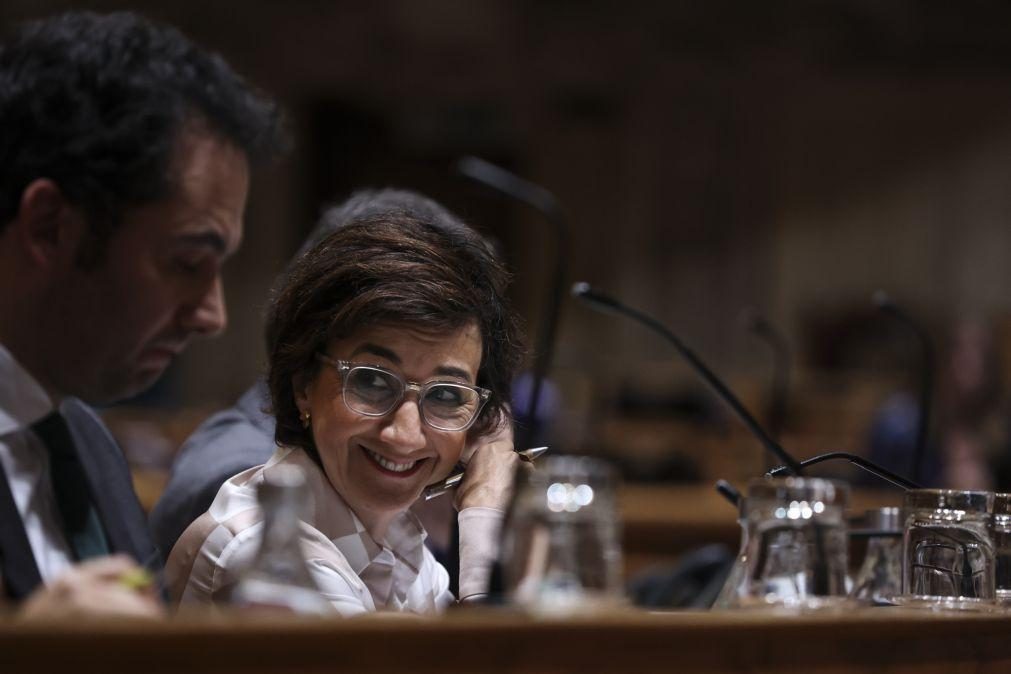 Ministra antecipa execução do Mar 2020 em 96% até ao final do ano