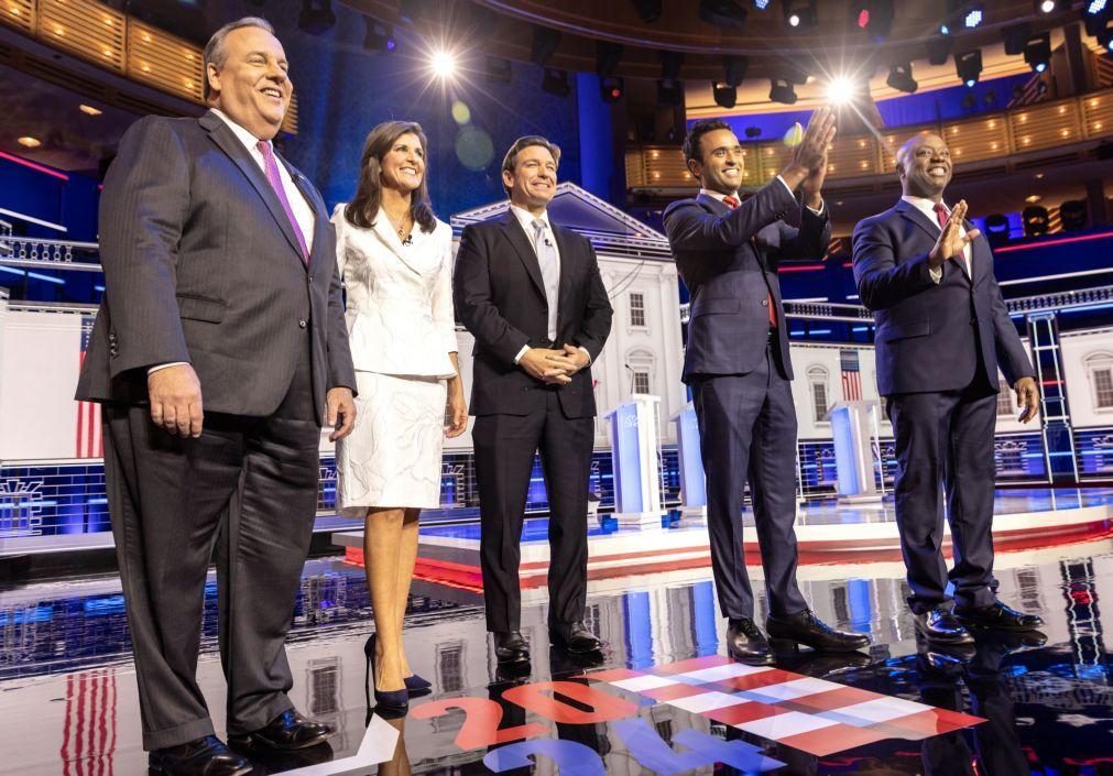 Candidatos republicanos defendem em debate que Israel