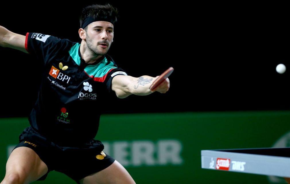 João Geraldo segue em frente no WTT Champions de Taiyuan de ténis de mesa