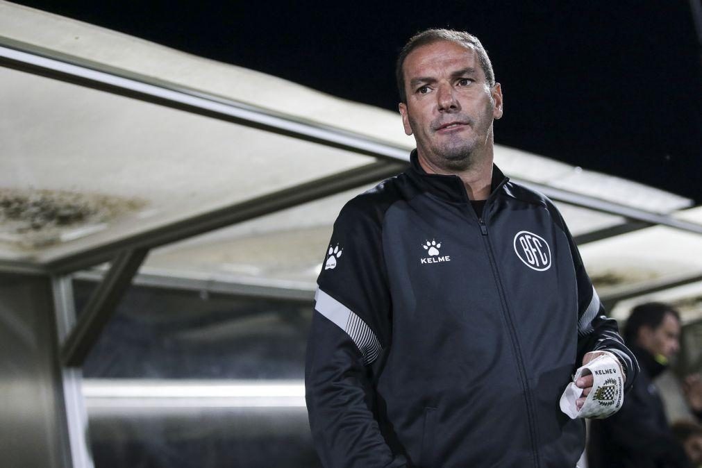 Petit deseja retificar quebra do Boavista no 350.º jogo como treinador principal