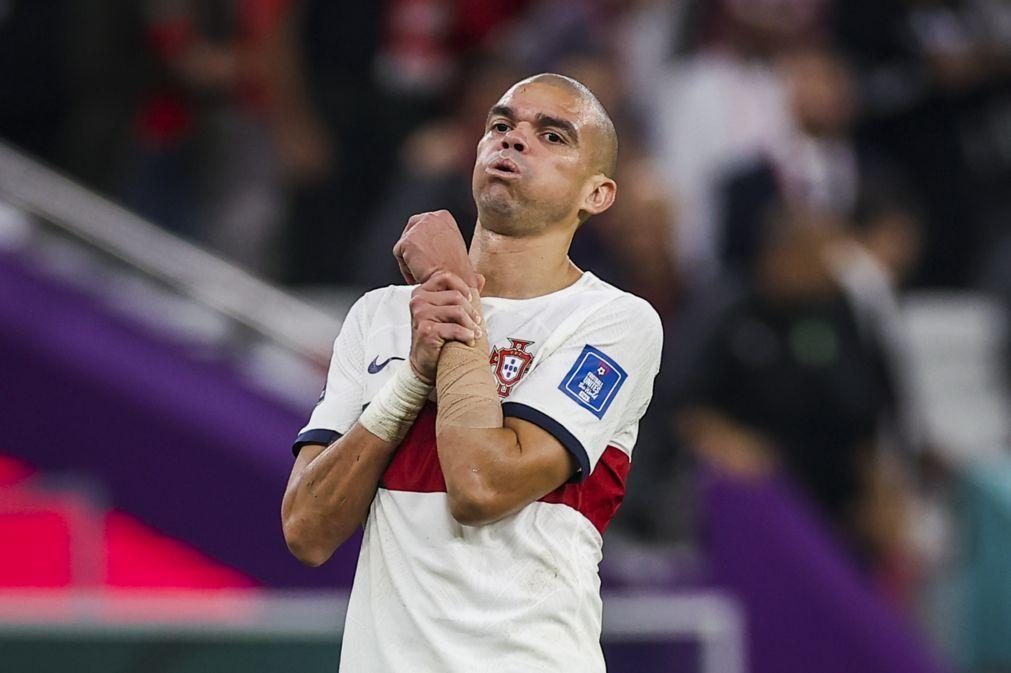 Pepe dispensado da seleção portuguesa devido a lesão