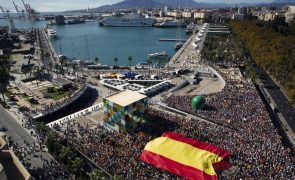 PP estima dois milhões de pessoas em manifestações em toda a Espanha