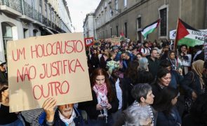 Milhares manifestam-se em Lisboa para pedir libertação da Palestina