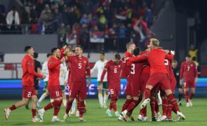 Sérvia ocupa 17.ª vaga na fase final do Euro2024