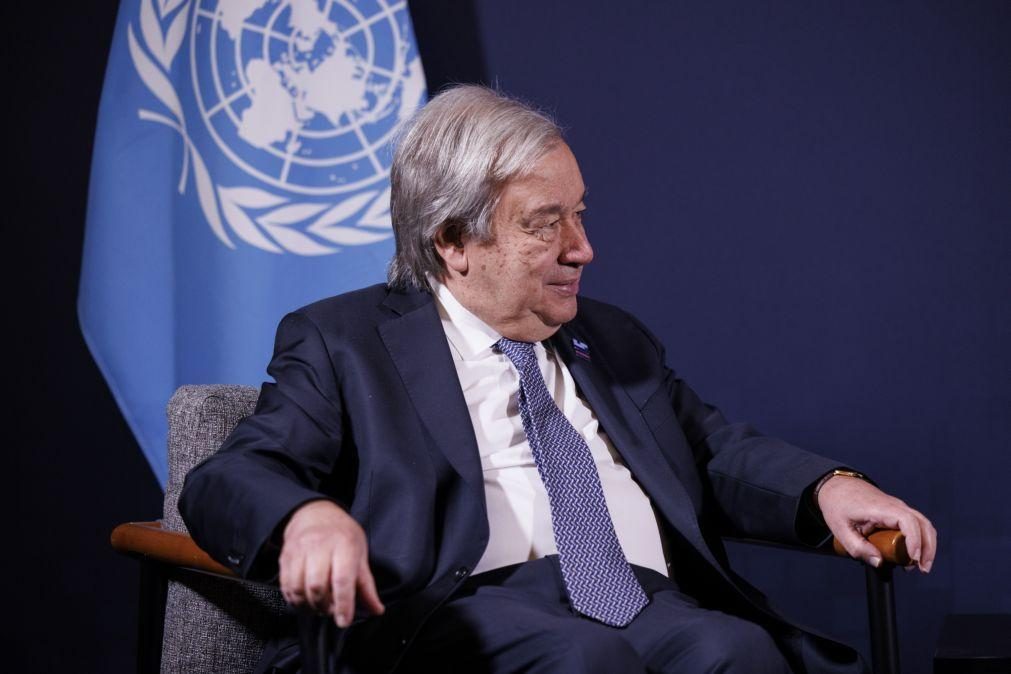 Com aquecimento a caminho dos 2,9 graus António Guterres pede 