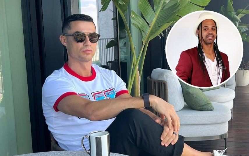 Cristiano Ronaldo Em choque após Fábio Paim lhe pedir uma Bola de Ouro: