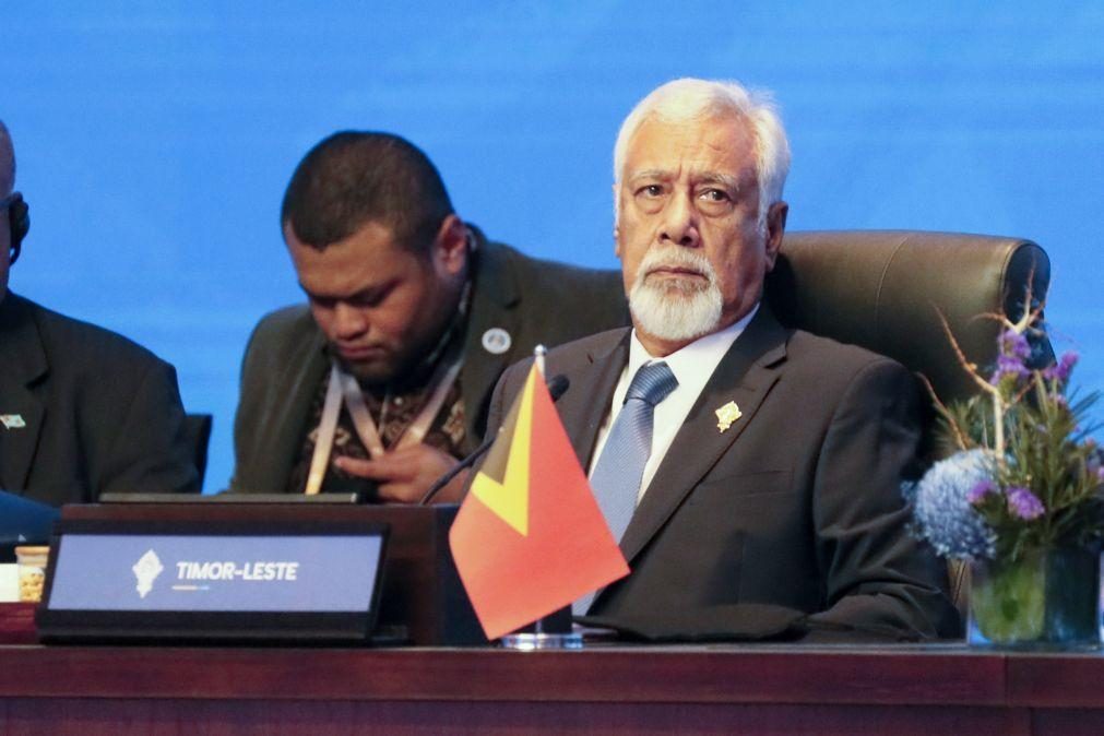 PM de Timor-Leste pede poder de adaptação, inovação e cooperação a investidores