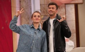 David Carreira e Kelly Bailey Baixas audiências? Programa dos atores na TVI passa para a madrugada