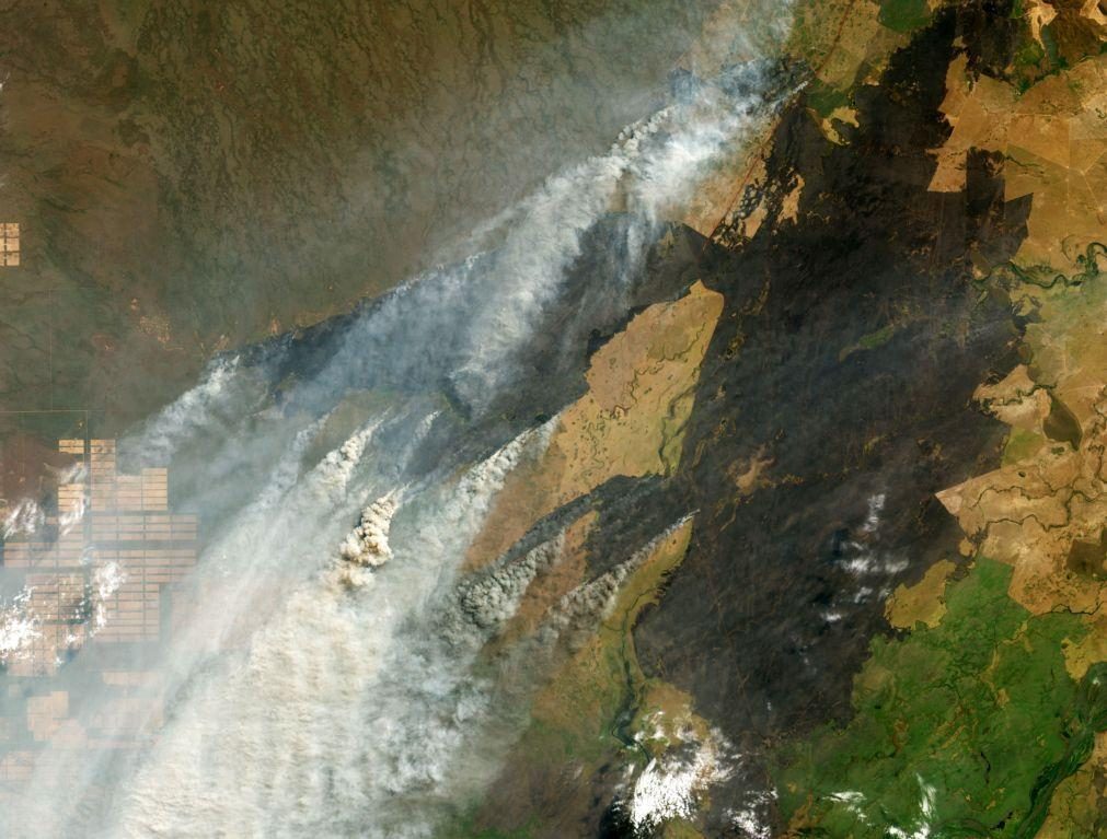 Bolívia recebe ajuda da França e do Chile para combater incêndios florestais