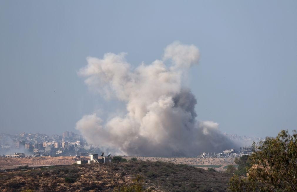 Exército israelita anuncia ter atacado 200 objetivos do Hamas em Gaza