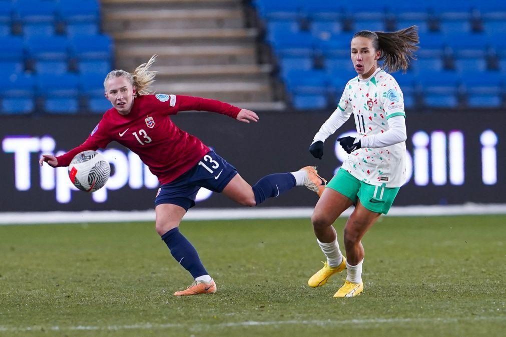 Portugal perde com Noruega e está quase despromovido à Liga das Nações B feminina