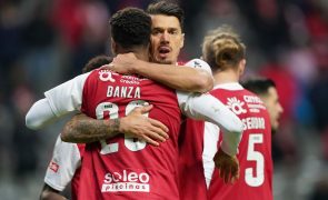 Braga vence Estoril Praia e coloca-se provisoriamente a dois pontos da liderança