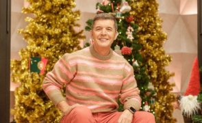 João Baião Mostra incrível árvore de Natal em tons rosa, com pássaros e muito brilho