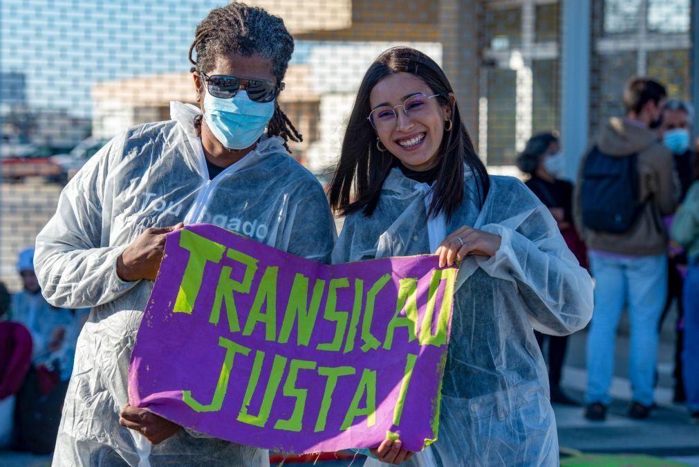 Ativistas promovem manifestação em Lisboa pela resistência climática