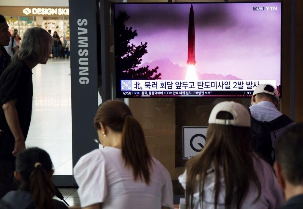 Coreia do Sul diz que Norte disparou míssil balístico 